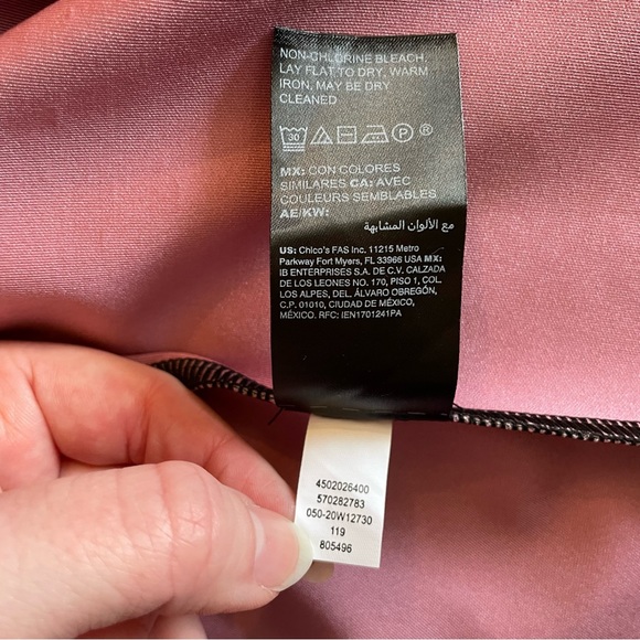 WHBM Floral Print Fit & Flare Sleeveless Scuba Knit Ruffle Hem Midi Dress Size 6 - Picture 9 of 9